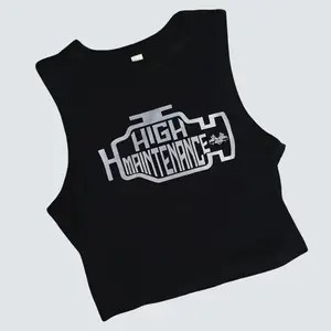 Toddler Cars Tshirt High Maintenance Black Automotive Cotton Tshirt for Kids into Cars and Trucks