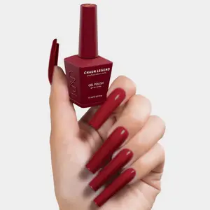 Chaun Legend Ho Ho Hot LG5087 Gel Only 0.5oz nail care nail art christmas red