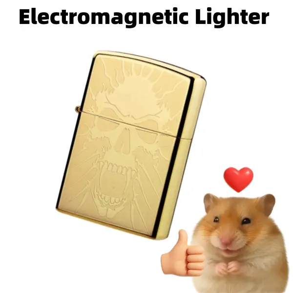 Windproof Electronic Electromagnetic Lighter-Igniter - USB Rechargeable for Long-Term Use - Camping Essential, Premium Gift for Boyfriends