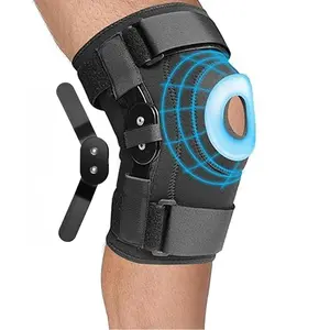Knee Brace with Side Stabilizers & Patella Gel Pads for Maximum Knee Support for Men and Women, Patellar Knee Brace, Knee Sleeve, Knee Supporter