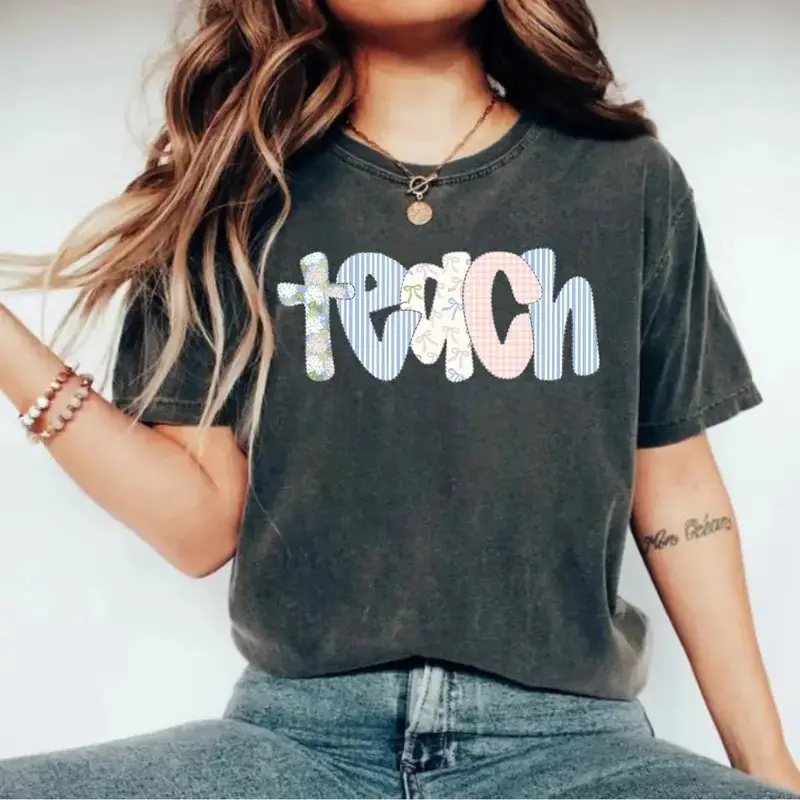 Teacher TShirt, Teacher T-Shirt, Kindergarten Teacher TShirt, Custom Teacher Tee, Back to School TShirt, Teacher Appreciation