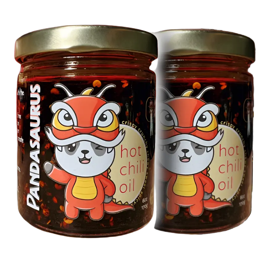 Pandasaurus Hot Chili Oil 2 Pack