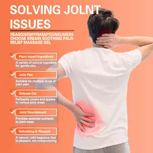 Etrnits Joint Relief Gel 100g for Knee Lumbar Neck Hand & Foot Repair Therapeutic Gel Pain Relief Glucosamine Icy Hot Muscle Care
