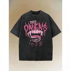 Bad Omen Interesting Trendy Style Boutique Vintage T-shirt Street Style Made In USA For Women For Men [CoreVarsity.us 180G/230G 100% cotton short-sleeve/hoodie, soft and comfortable]