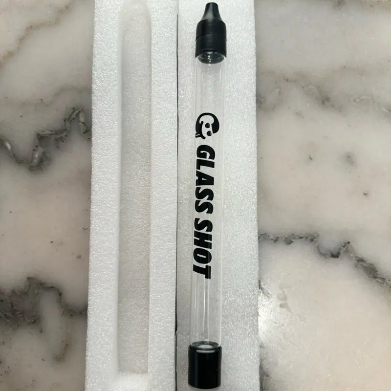 Take V2 - Shot Holder & Straw for Drinks & Chasers - Experience Shots On the Go - Fits All Standard Bottles, Glasses, & the Chase - 1oz