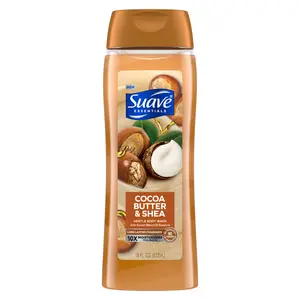 Suave Essentials Body Wash, Creamy Cocoa Butter and Shea, 18 Oz Unilever