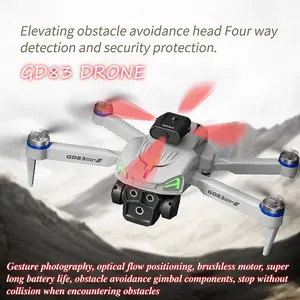 8K  Foldable FPV Drone with Brushless Motors - 2000m Long Control Range, 100m Max Flight Height, 7m/s Speed, 244g Lightweight, 2 Batteries, 360° Obstacle Avoidance & Optical Flow Hovering