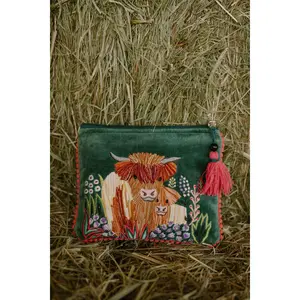 Highland Cow Coin Purse