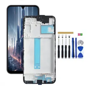 OLED/INCELL for Samsung Galaxy A25 Screen Replacement for Samsung A25 / A256 5G Screen Replacement with Frame SM-A256E SM-A256B SM-A256U SM-A256W LCD Display digitizer Touch Screen Black 6.5 Inch