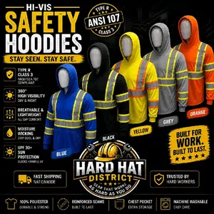 ST908 5pc Reflective shirt with hood