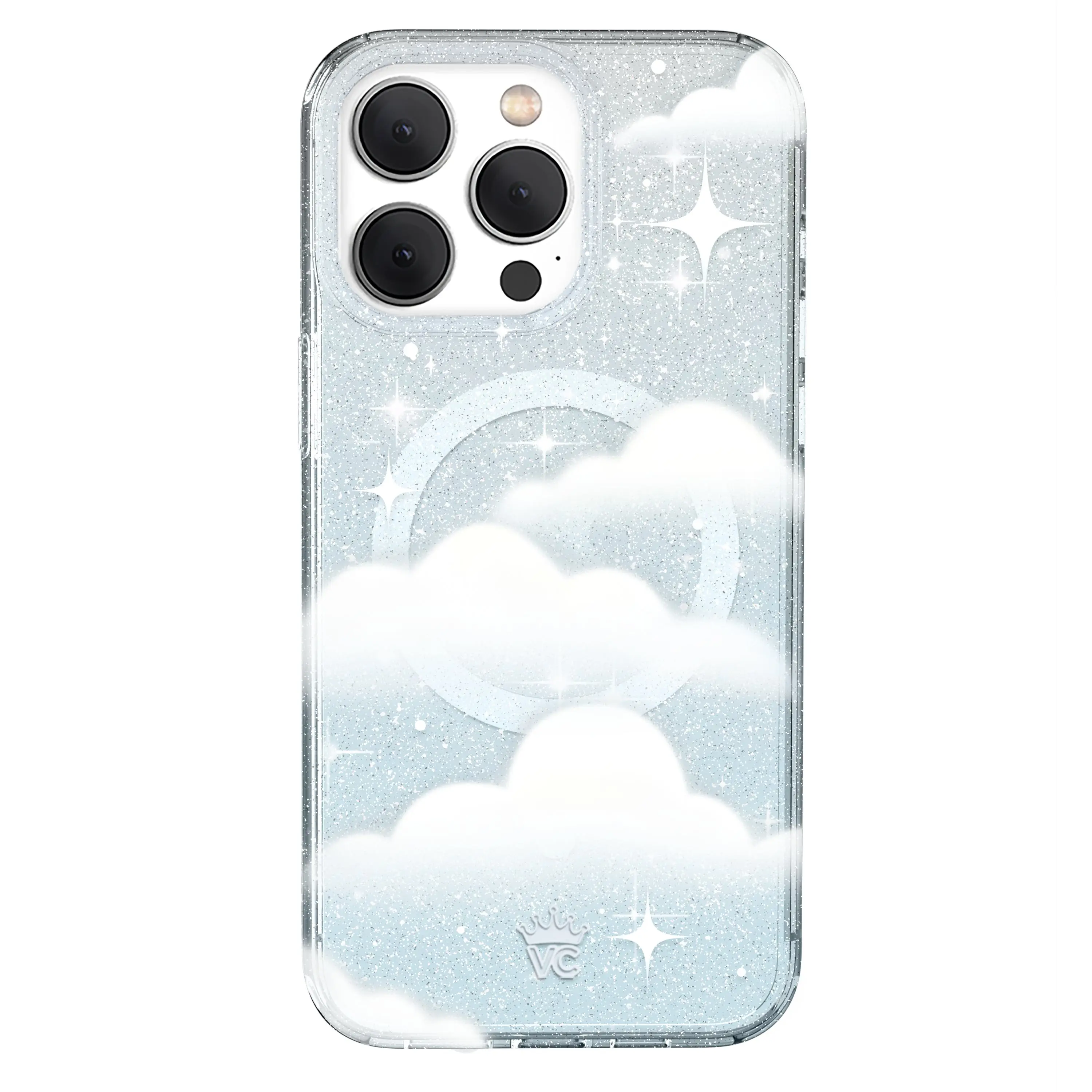 Velvet Caviar In the Clouds Stardust iPhone Case – Elegant & Trendy MagSafe-Compatible Case for Phone Cases with Shockproof Protection