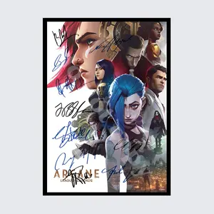 ARCANE FULL CAST SIGNED AUTOGRAPH POSTER Wall Art