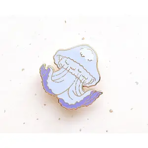Cannonball Jellyfish Enamel Pin