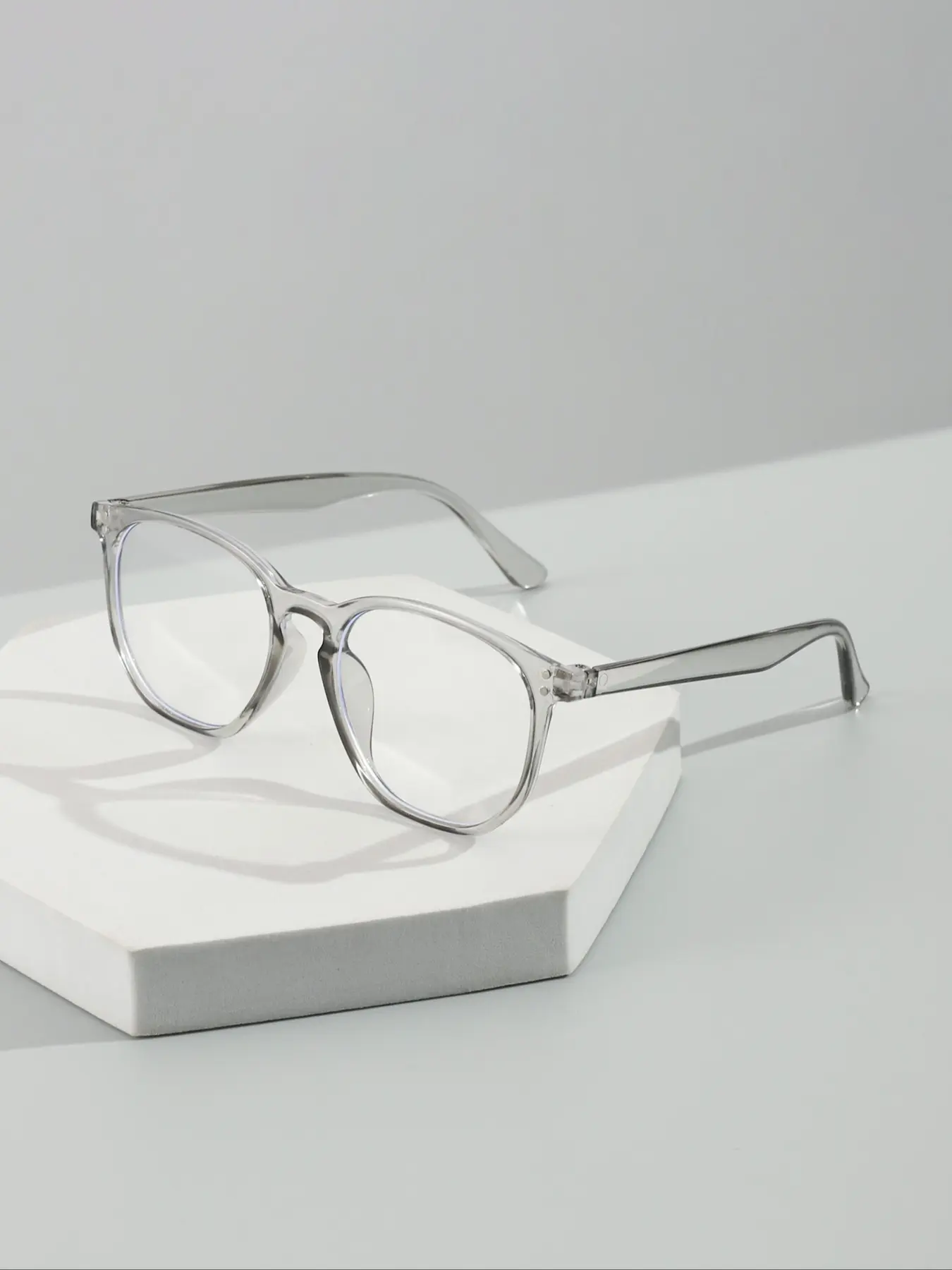 Unisex Square Fashion Glasses, Lightweight Durable PC Frame, Anti-Blue Light Lenses, Casual Style, Perfect for Daily Use & Outdoor Activities, Stylish Square Frames, Lightweight Eyeglasses, Square Frame Eyewear, Fashionable Frames Glasses