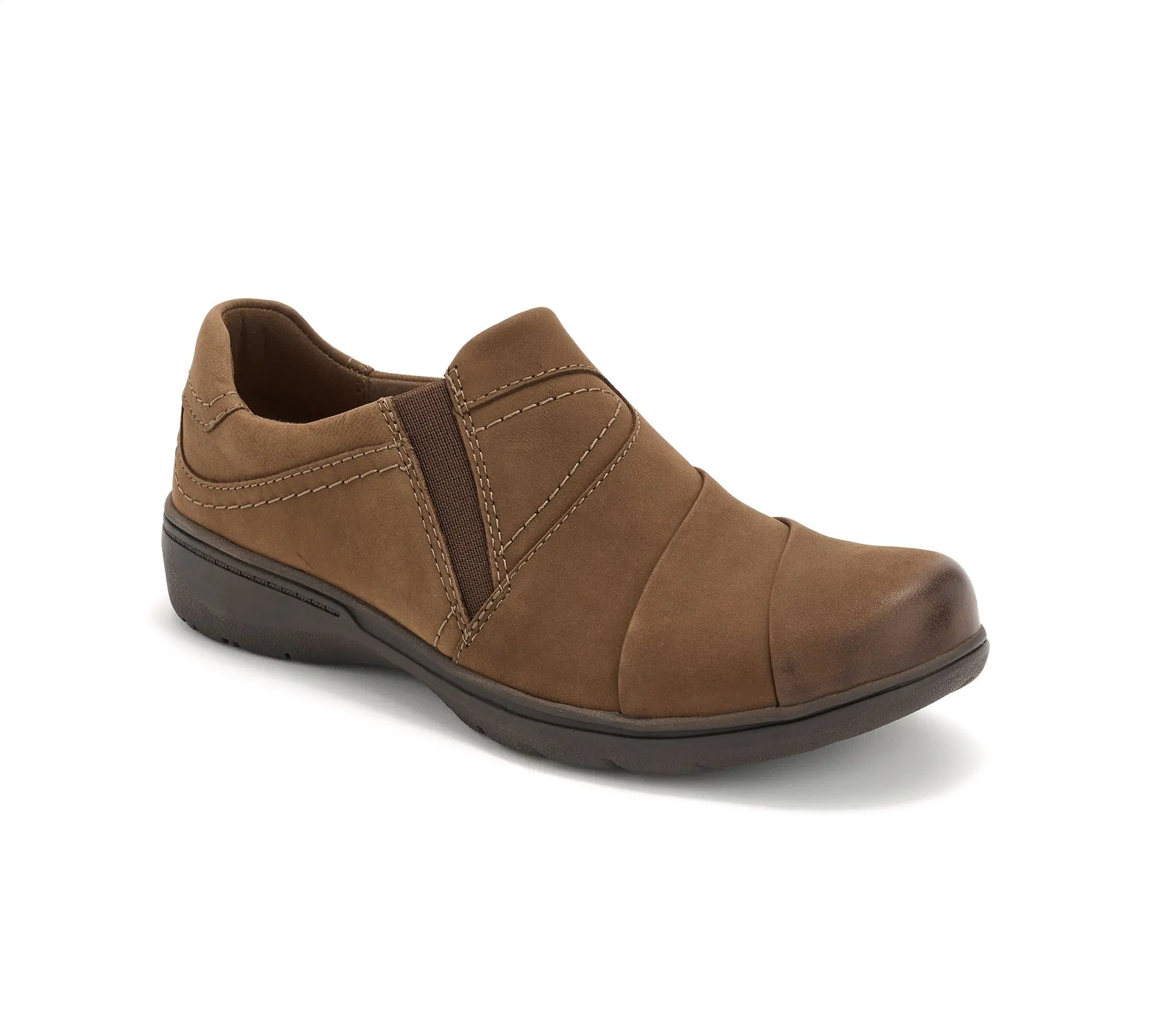 Clarks Collection Leather Slip-Ons -Carleigh Abby