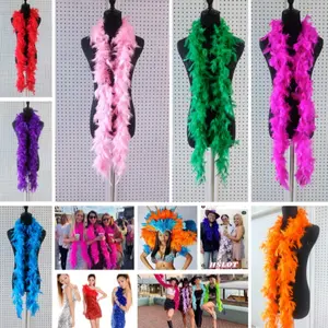 Feather Scarf Party Holiday Celebration Pull Flower Prop, Party Favor, 1pc Feather Party Accessories for Festive Events, Perfect for Photo Props and Decorations