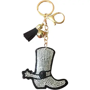 Popfizzy Rhinestone Keychains for Women and Girls, Bling Purse Charms, Birthday Gifts for Her, Backpack Key Chain, Bag Charms