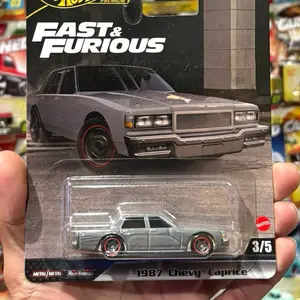 HW Premium 1987 Chevy Caprice Diecast car Fast and Furious 1:64 scale