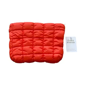 Nylon Puffer Pouch - Cosmetic Bag, Organizer for Tech and More travel makeup