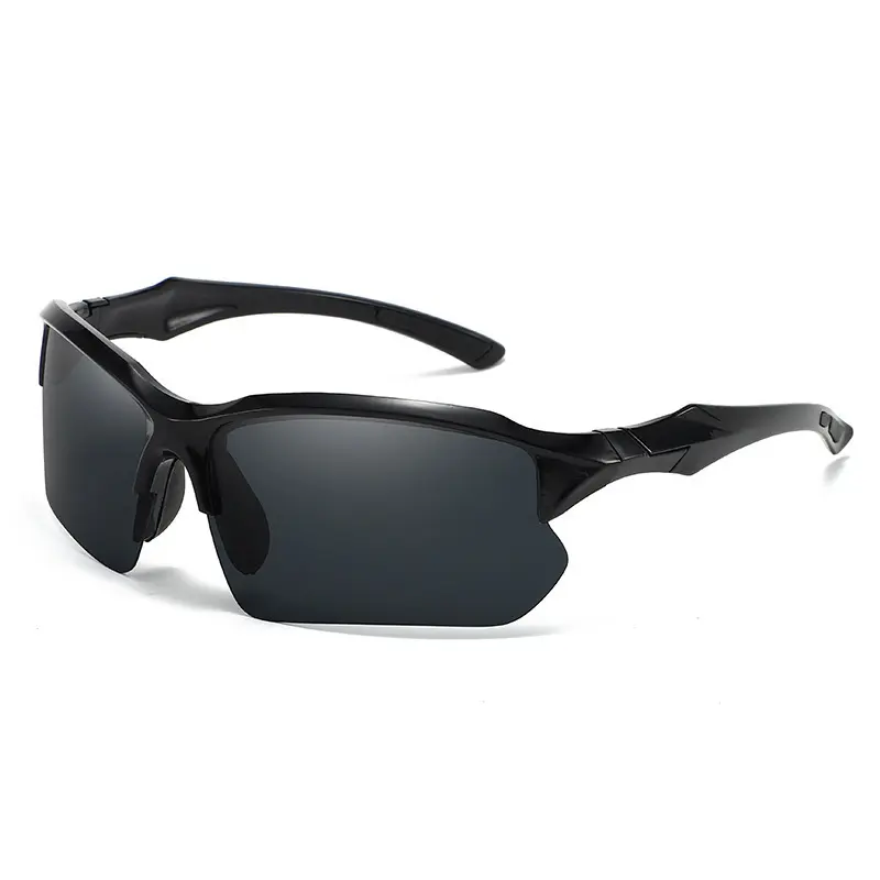 Black frame with gray lenses [High Definition]