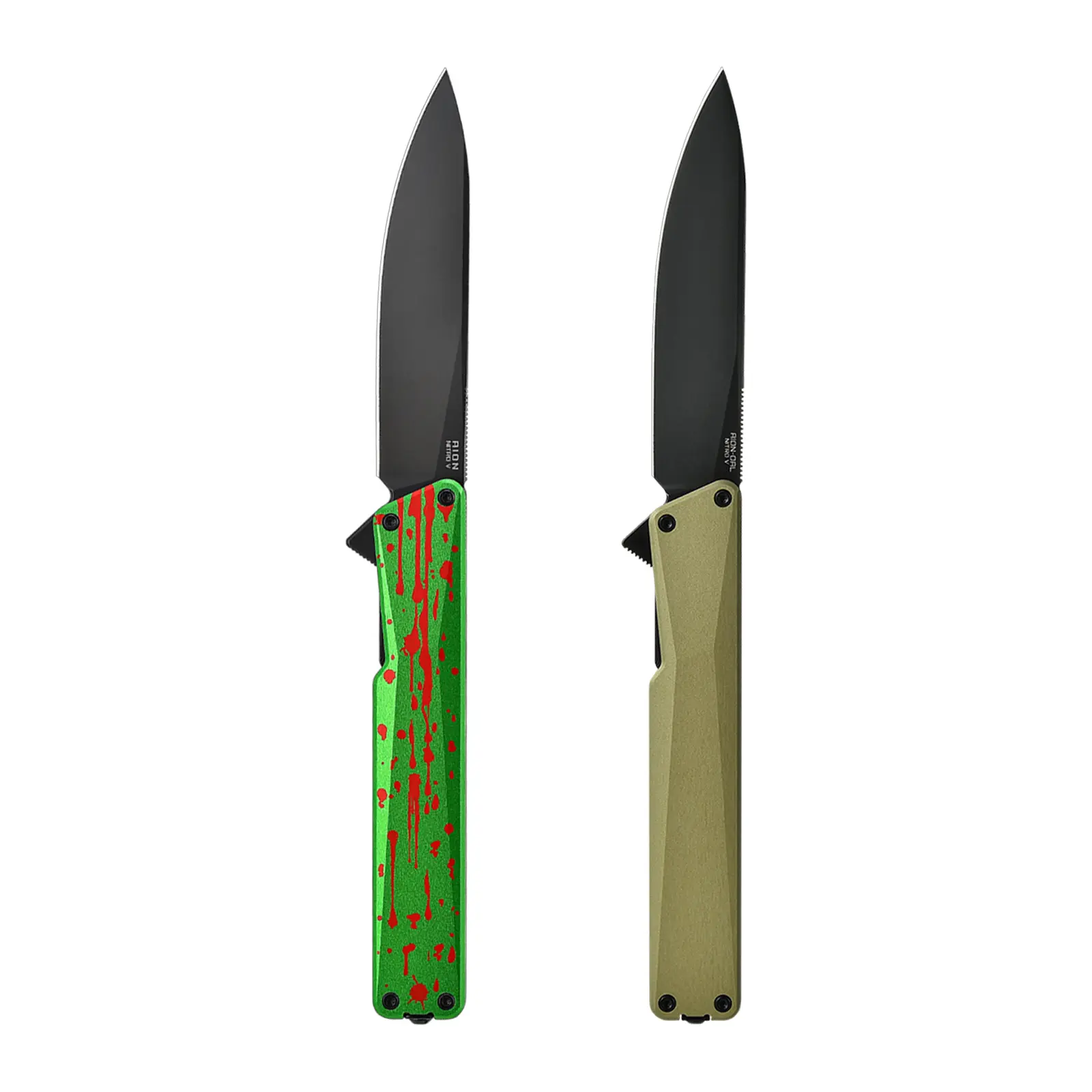 OKNIFE AION Foldable Pocket Knife - Durable Handle, Deep Carry Pocket Clip, Portable Multipurpose Knives, Foldable Tool, Precision Camping Tool for EDC Camping Hiking,summerfinds