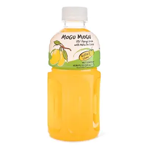 Mogu Mogu Mango Fruit Beverage with Coconut Jelly 10.82 oz
