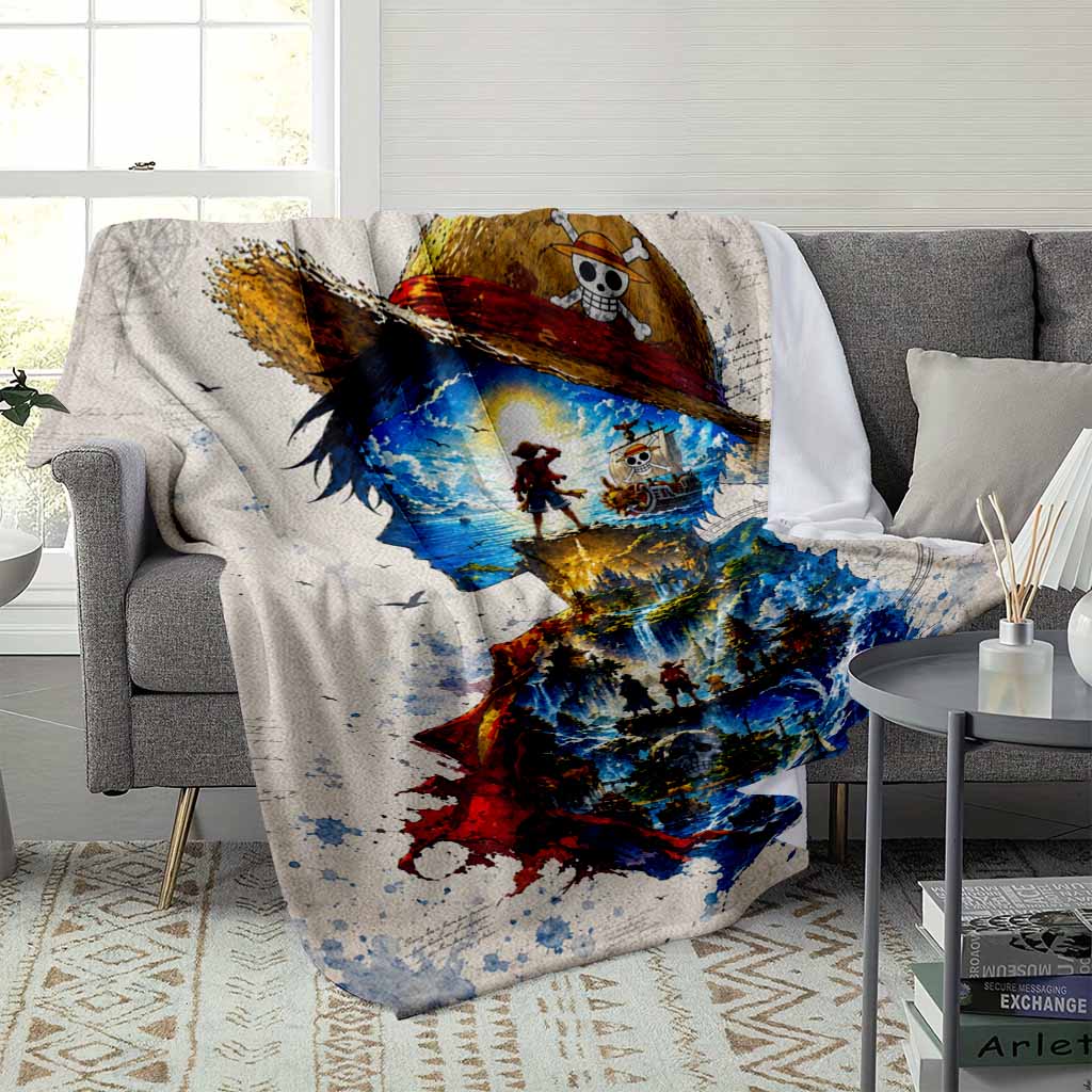 Ocean Adventure Voyage Pirate Ship Art Print Flannel Blanket - Multi-Size Flannel Fabric, Soft, Warm, Lightweight Weave, Cozy, Breathable, Wrinkle-Resistant, Durable Decorative Throw - Living Room Decor, Home & Travel Use, Ideal for Gifting Ocean Adventure Voyage Pirate Ship Art Print Flannel Blanket - Multi-Size Flannel Fabric, Soft, Warm, Lightweight Weave, Cozy, Breathable, Wrinkle-Resistant, Durable Decorative Throw - Living Room Decor, Home & Travel Use, Ideal for Gifting