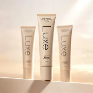 Luxe Color Changing Adaptive Foundation 30ml, Self-Matching Skin Tone Buildable Coverage Base, 12HR Long Wear Natural Dewy Finish, Skincare Infused Niacinamide Arbutin Makeup for All Light to Dark Skin Tones