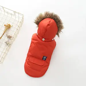 Hooded Down Jackets for Dogs - Pet Supplies