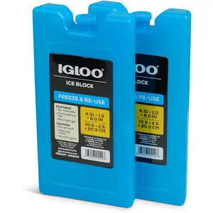 Maxcold Ice Blocks, Long Lasting Cold Freezer Ice Packs