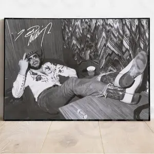 [UNFRAMED POSTER] Hank W. JR Autograph Art POSTER Decor Glossy_1