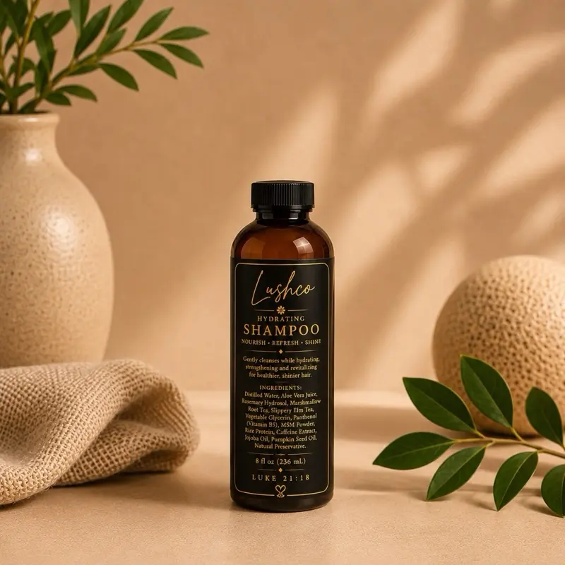 Moisturizing Shampoo for Dry Hair, Hydrating Formula to Nourish Scalp and Restore Hair Softness