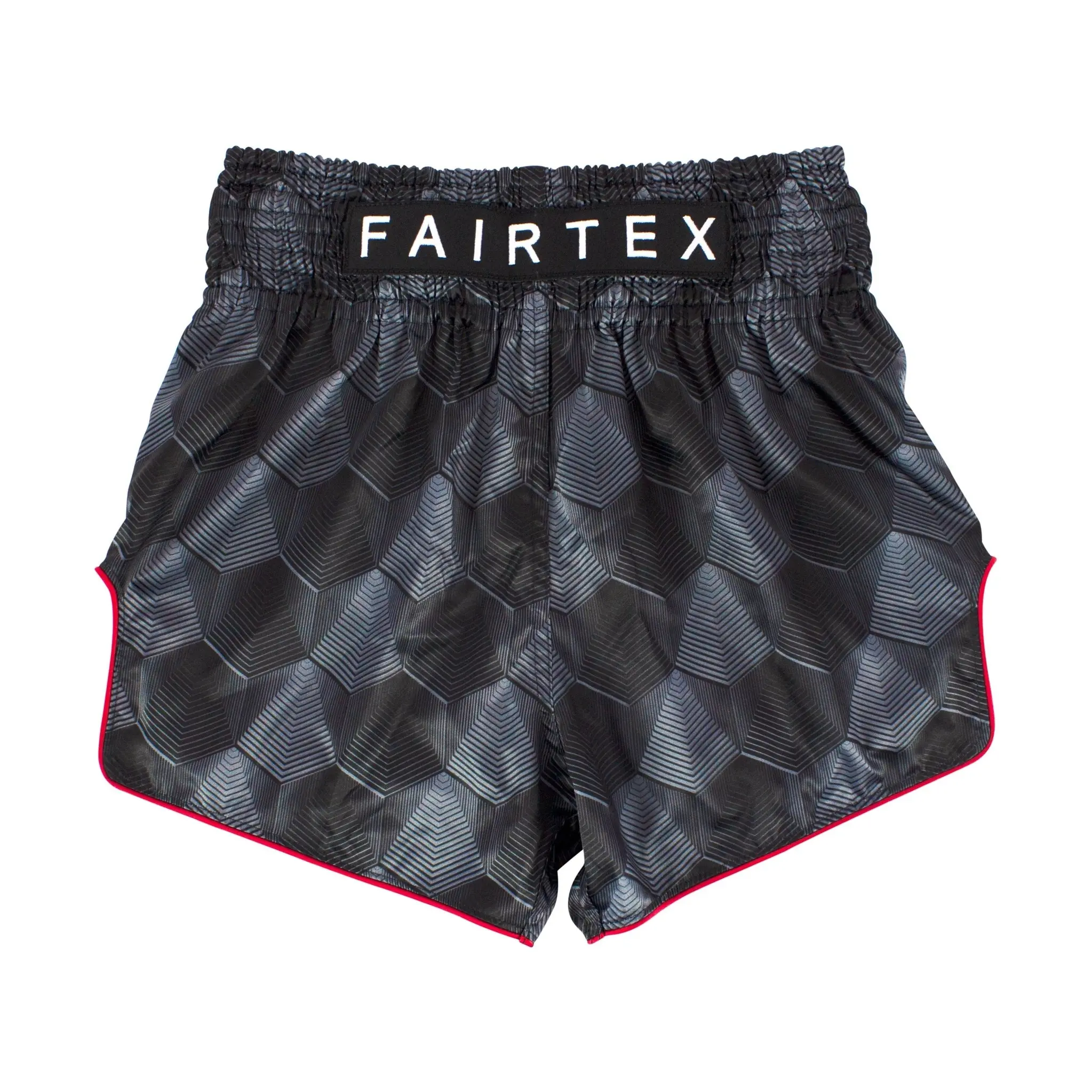 Fairtex BS1901 Stealth Black Slim Cut Muay Thai Boxing Short, Athletic Wear Shorts, Workout Gym Shorts