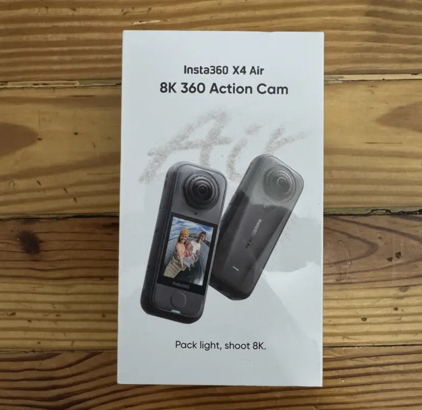 Insta360 X4 Air 8K 360 Camera Black Color Insta 360 BRAND NEW SEALED