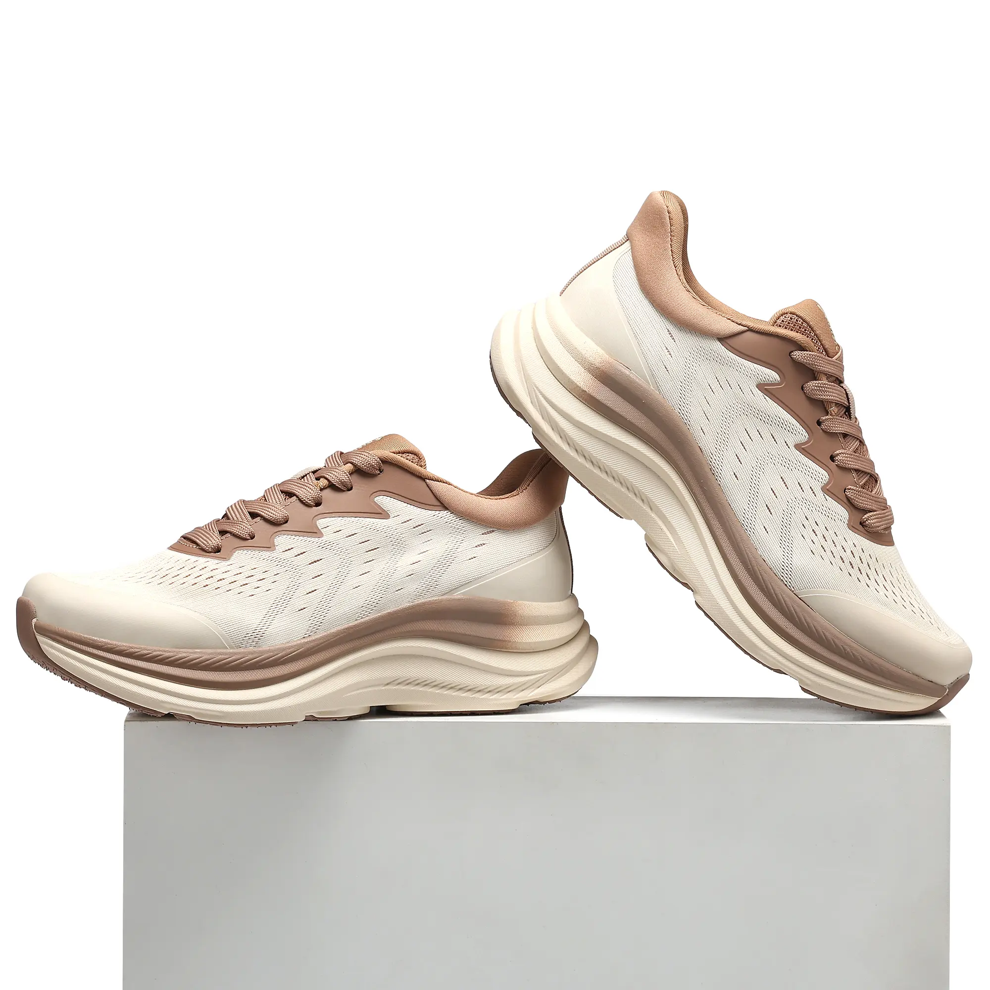 Women's Athletic Running Trainers, Cushioned Running Shoes with Breathable Mesh, Arch Support, Non-Slip Platform Sole, All-Day Comfort for Walking/Gym, Gym Shoes, Sneakers For Women, Running Shoes Women, Sporty Chic