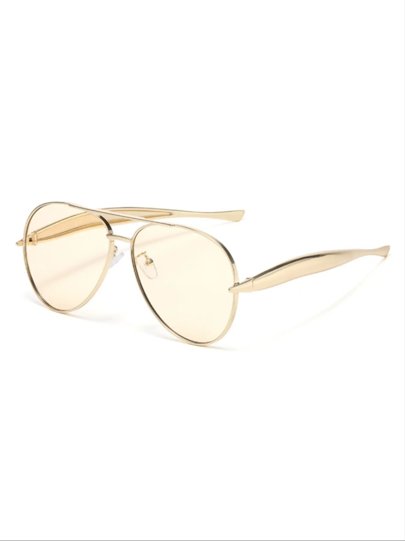 Large Frame Metal Fashion Frog Glasses, Vintage Unique Versatile Design, Trendy Shades, Trending Glasses, Decorative Lens, High-End Style, Suitable for Daily Wear, Street Photography, Vacation Travel, Bold Appearance, Focal Point