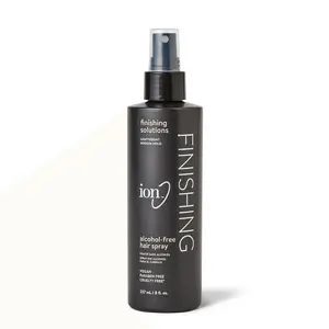 Ion AlcoholFree Finishing Hair Spray, 8oz, Lightweight, Medium Hold, AntiFrizz Hairspray, Vegan