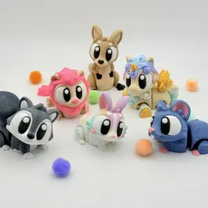 Baby Munchkins | 3D Printed | Articulated Collectible for Desk Decoration Nature Ornaments