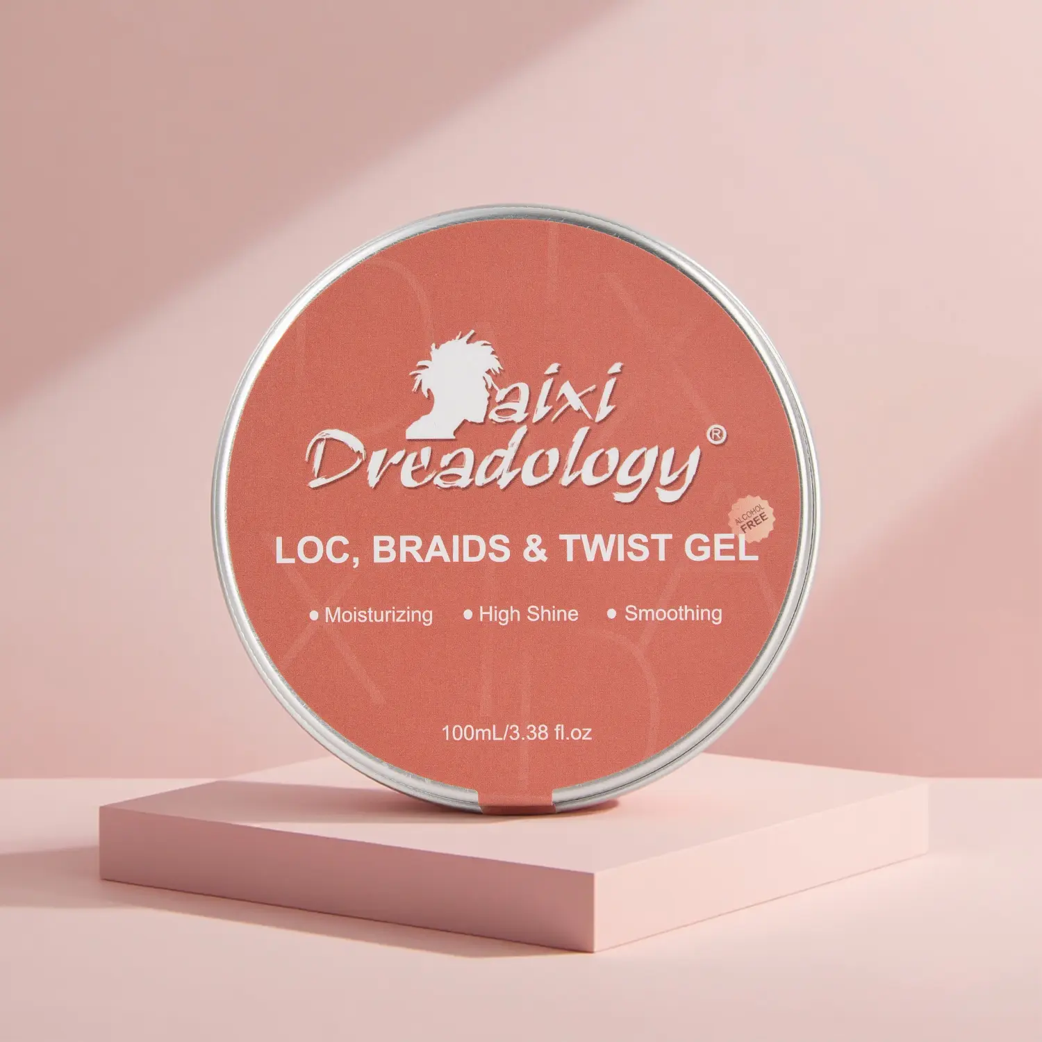 Daixidreadology LOC, BRAIDS & TWIST GEL，Edge No Flake Extra Hold High Shine Braiding Gel & Edge Control Long Lasting for Locks, Cornrows Smooths & Tames Frizz