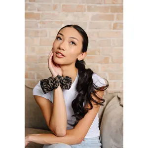 Fierce Chunky Cheetah Jumbo Scrunchie