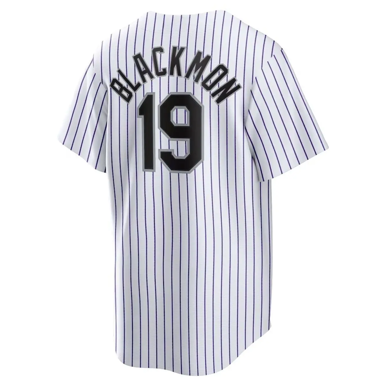 Unisex Baseball Collections Inspired by Colorado Team Blackmon Player Home Replica Player Name Jersey - White
