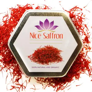 Premium Saffron Threads 3 Gram 100% Pure & Natural Hand-Harvested Rich Aroma Golden Color for Cooking & Baking Flavor Spice