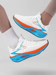 Women's Fashion Breathable Mesh Sneakers, Lightweight Cushioned Versatile Running Shoes for Daily Wear