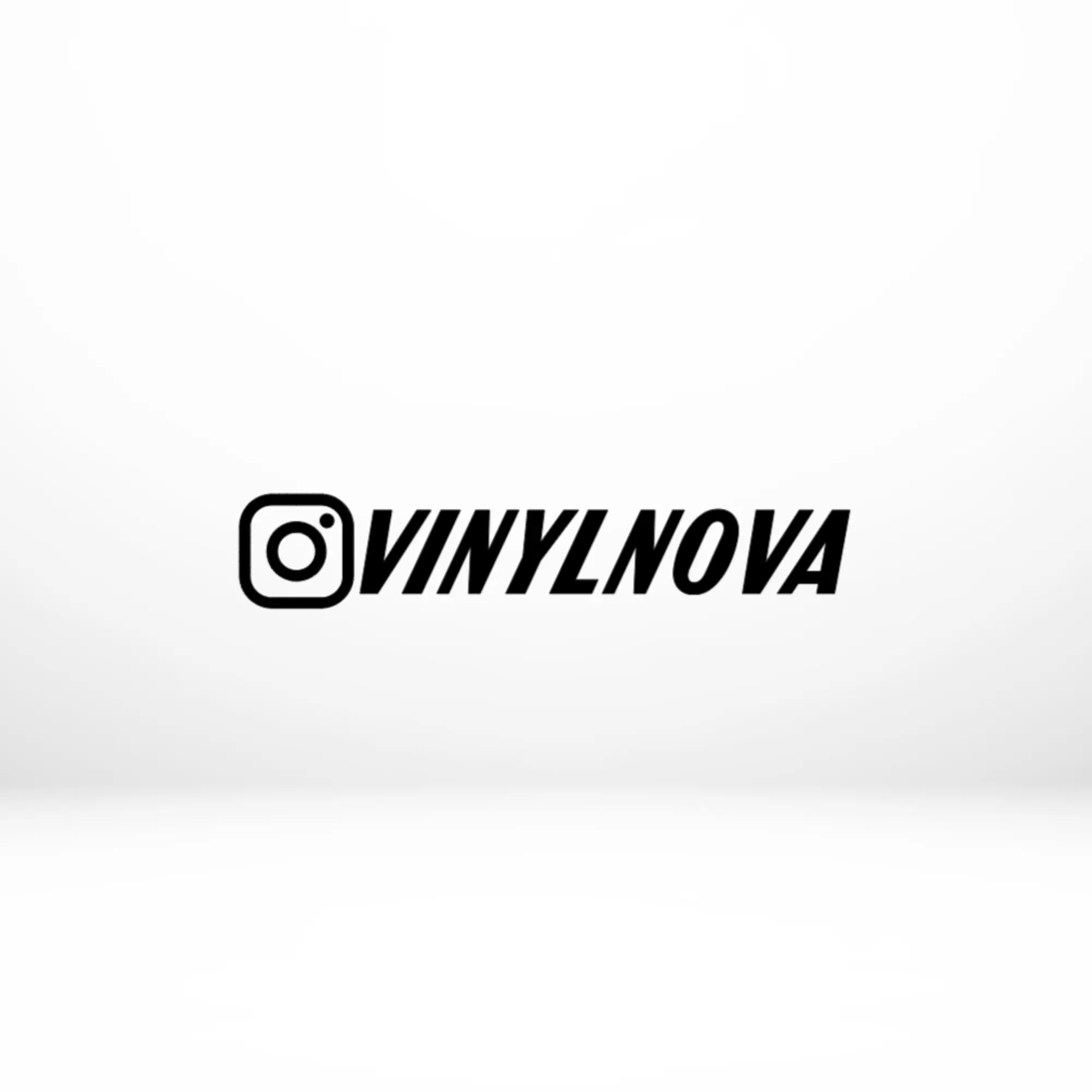 Custom Social Handle Vinyl ( Sticker, Decal, Vinyl)