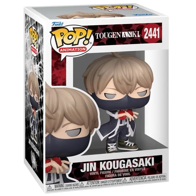 Anime Funko Pop! Jin Kougasaki #2441 (Tougen Anki) Vinyl Figure Collectible