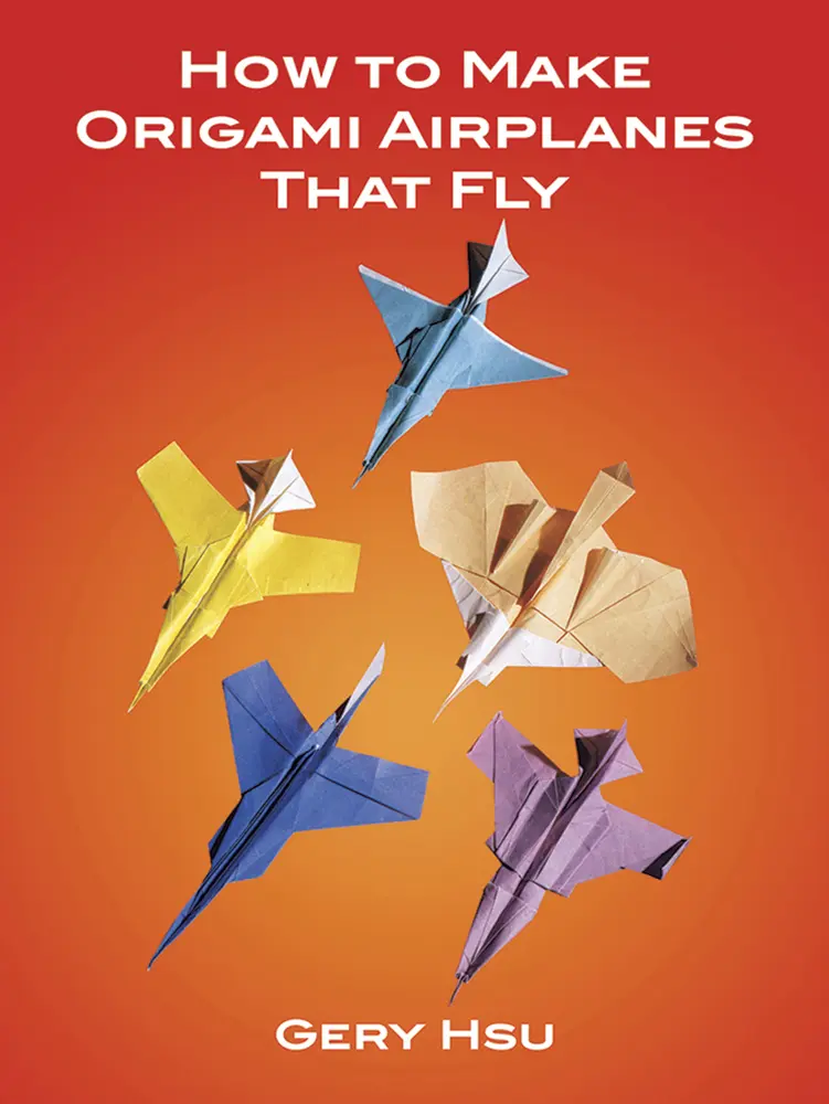 Used Paperback Book - How to Make Flying Paper Aircraft by Gery Hsu (English) - Art Origami Guidebook for Paper Folding Enthusiasts with Artfully Constructed Designs & Detailed Illustrations, Artfully Constructed Origami Airplanes