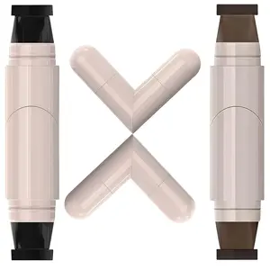 Rotating Winged Eyeliner Stamp Pen, Dual-Head Design for Precise Cat Eye & Winged Liner, Waterproof Smudge-Proof Formula, Quick-Drying Makeup for Busy Days and Special Occasions