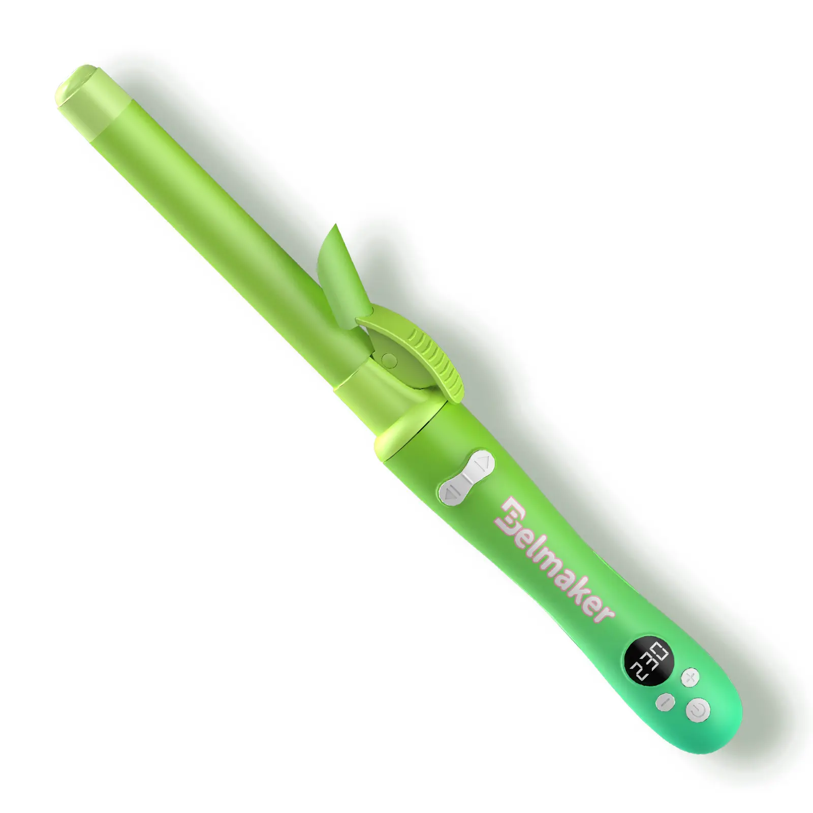 Belmaker Automatic Curling Iron 1 Inch Barrel with 3 HeatSettings & 30-Minute Auto Off for Shimmering Curls YouthGradual Green Waver Curler（Giving away random wigs））