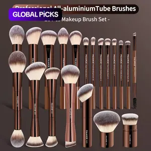 MAANGE Professional Makeup Brush Set, 20pcs/set Makeup Brush with Soft Bristles & Comfortable Handle, Multifunctional Makeup Tools for Women & Girls, Makeup Brush Kit #GLOBAL PICKS