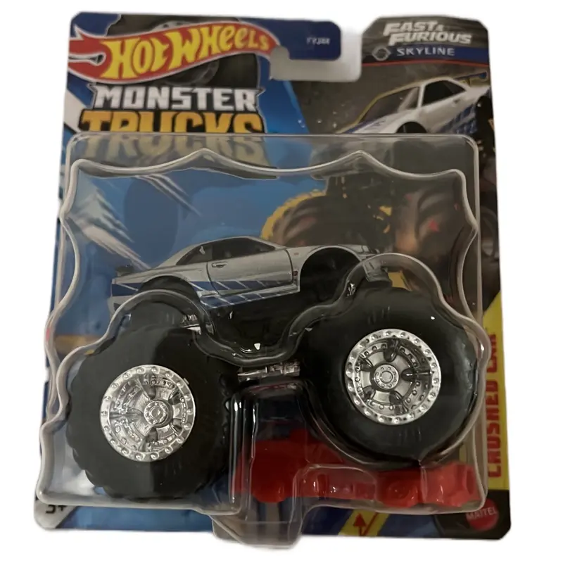Hot Wheels Monster Truck’s Classic & Novelty Toy Vehicles Fast and Furious Skyline HWC72 1:64 Scale Diecast Model with Intricate Details